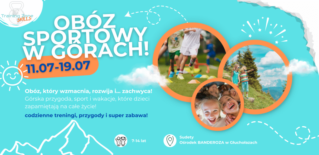 obóz sportowy w górach