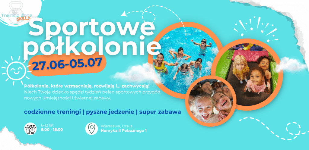 Sportowe półkolonie w Warszawie - lato 2026